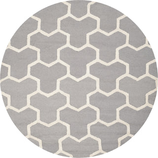 Safavieh Cambridge 146 Silver/Ivory Area Rug Round