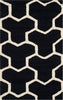 Safavieh Cambridge 146 Black/Ivory Area Rug main image