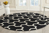 Safavieh Cambridge 146 Black/Ivory Area Rug Room Scene