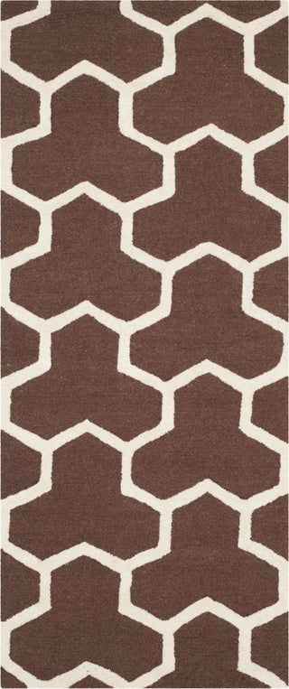 Safavieh Cambridge 146 Dark Brown/Ivory Area Rug 