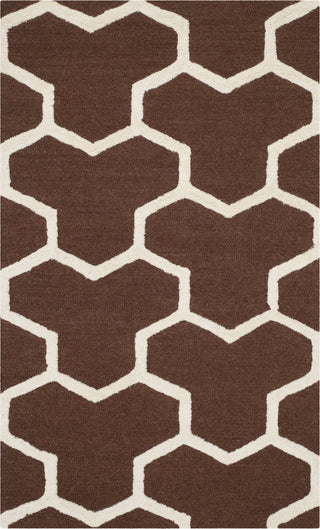 Safavieh Cambridge 146 Dark Brown/Ivory Area Rug main image