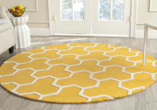 Safavieh Cambridge 146 Gold/Ivory Area Rug Room Scene