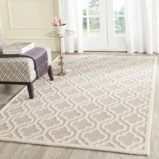 Safavieh Cambridge Moroccan Trellis Mocha/Ivory Area Rug Room Scene Feature