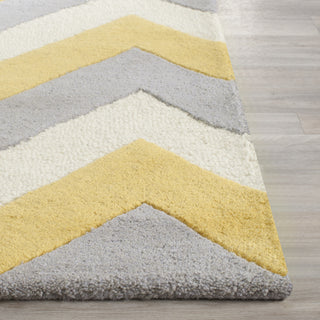 Safavieh Cambridge 153 Grey/Gold Area Rug Detail