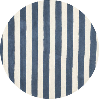 Safavieh Cambridge 154 Navy/Ivory Area Rug Round