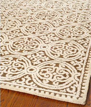 Safavieh Cambridge 232 Tan/Multi Area Rug Round