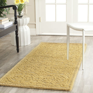 Safavieh Cambridge 233 Light Gold/Dark Gold Area Rug Room Scene Feature