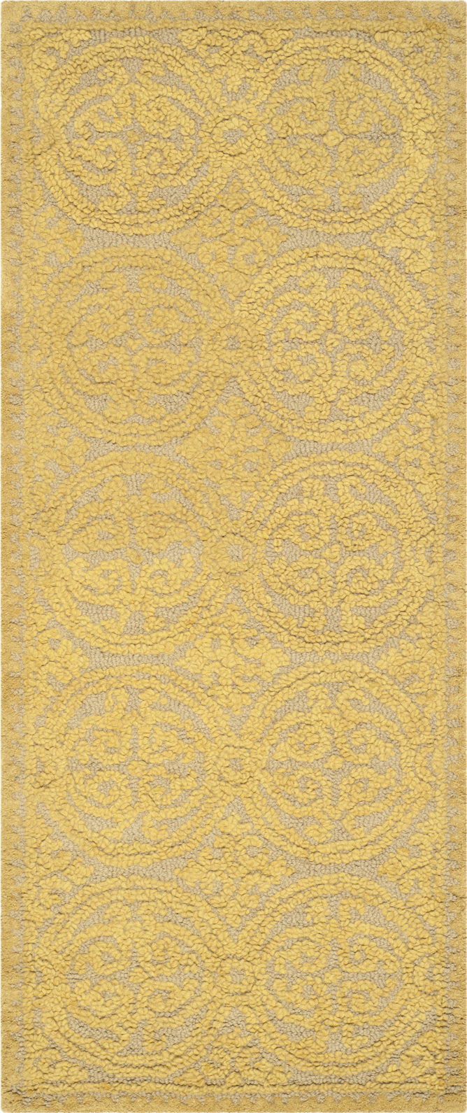 Safavieh Cambridge 233 Light Gold/Dark Gold Area Rug – Incredible Rugs ...