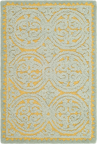 Safavieh Cambridge 234 Blue/Gold Area Rug 