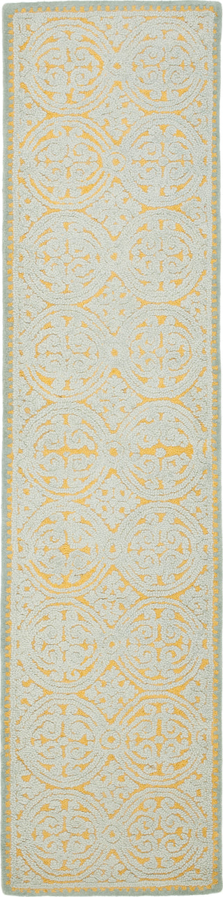 Safavieh Cambridge 234 Blue/Gold Area Rug 