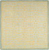 Safavieh Cambridge 234 Blue/Gold Area Rug Square
