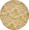 Safavieh Cambridge 235 Moss/Multi Area Rug Round