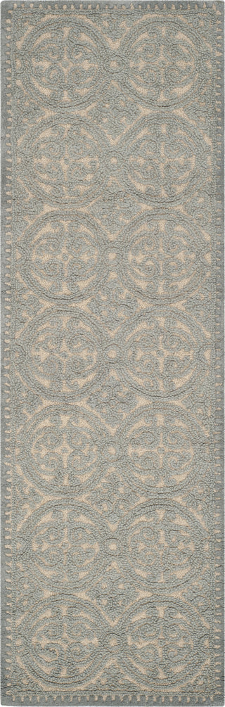 Safavieh Cambridge 236 Dusty Blue/Cement Area Rug Runner