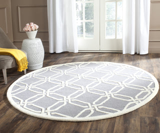 Safavieh Cambridge 311 Dark Grey/Ivory Area Rug Room Scene Feature