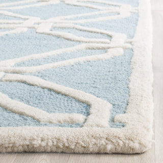 Safavieh Cambridge 311 Light Blue/Ivory Area Rug Detail