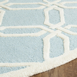 Safavieh Cambridge 311 Light Blue/Ivory Area Rug Detail