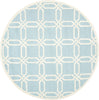 Safavieh Cambridge 311 Light Blue/Ivory Area Rug Round