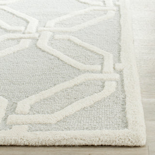 Safavieh Cambridge 311 Light Grey/Ivory Area Rug Detail