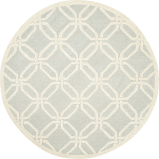 Safavieh Cambridge 311 Light Grey/Ivory Area Rug Round