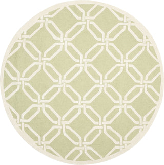 Safavieh Cambridge 311 Lime/Ivory Area Rug Round