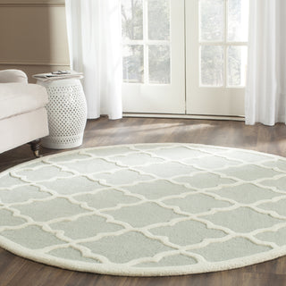 Safavieh Cambridge 312 Light Grey/Ivory Area Rug Room Scene