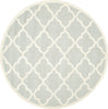 Safavieh Cambridge 312 Light Grey/Ivory Area Rug Round