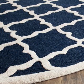 Safavieh Cambridge 312 Navy/Ivory Area Rug Detail