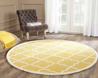 Safavieh Cambridge 312 Gold/Ivory Area Rug Room Scene