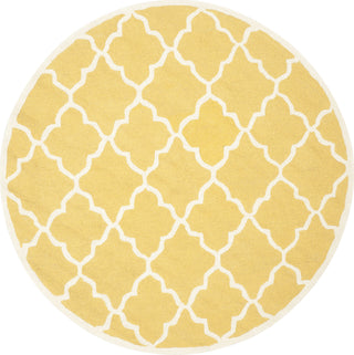 Safavieh Cambridge 312 Gold/Ivory Area Rug Round