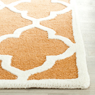 Safavieh Cambridge 312 Coral/Ivory Area Rug Detail