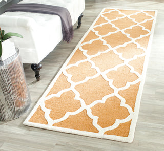 Safavieh Cambridge 312 Coral/Ivory Area Rug Room Scene