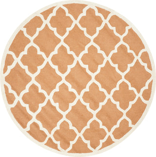 Safavieh Cambridge 312 Coral/Ivory Area Rug Round