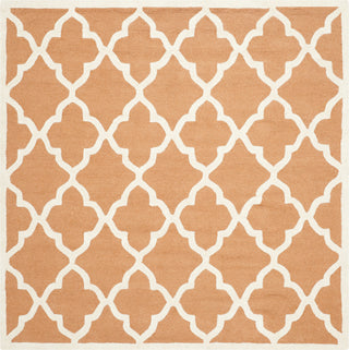 Safavieh Cambridge 312 Coral/Ivory Area Rug Square