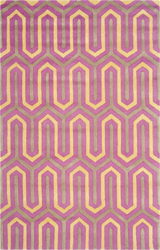 Safavieh Cambridge 351 Fuchsia/Grey Area Rug Main