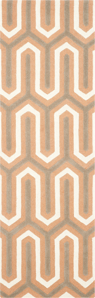 Safavieh Cambridge 351 Orange/Grey Area Rug Runner