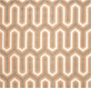 Safavieh Cambridge 351 Orange/Grey Area Rug Square