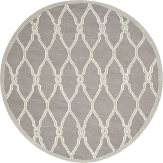 Safavieh Cambridge 352 Dark Grey/Ivory Area Rug Round