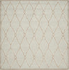 Safavieh Cambridge 352 Light Grey/Ivory Area Rug Square