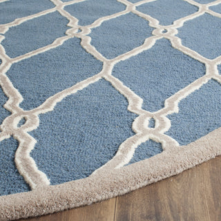 Safavieh Cambridge 352 Navy/Ivory Area Rug Detail