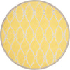 Safavieh Cambridge 352 Gold/Ivory Area Rug Round