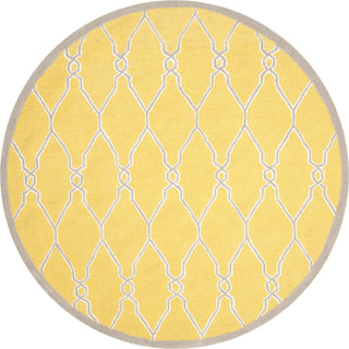 Safavieh Cambridge 352 Gold/Ivory Area Rug Round