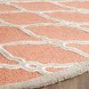 Safavieh Cambridge 352 Coral/Ivory Area Rug Detail