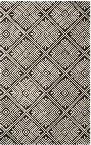 Safavieh Cambridge 402 Ivory/Charcoal Area Rug Main