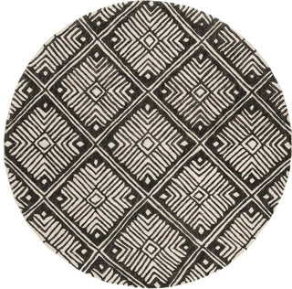 Safavieh Cambridge 402 Ivory/Charcoal Area Rug Round