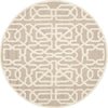 Safavieh Cambridge 570 Beige/Ivory Area Rug Round