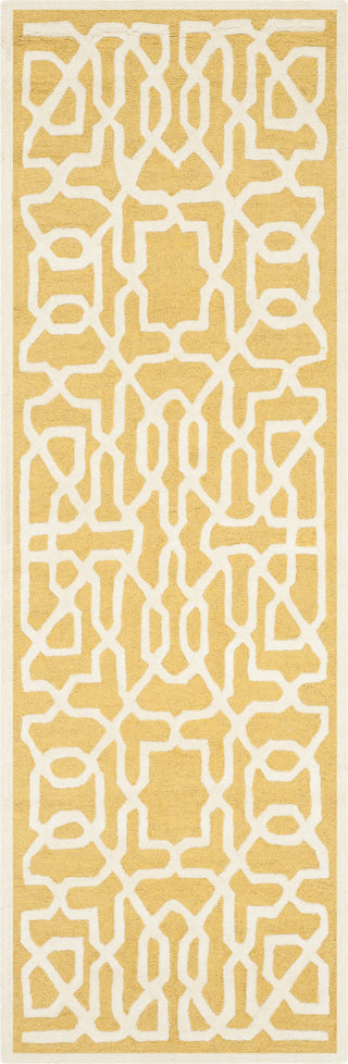 Safavieh Cambridge 570 Gold/Ivory Area Rug Runner