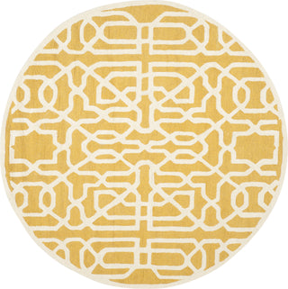 Safavieh Cambridge 570 Gold/Ivory Area Rug Round