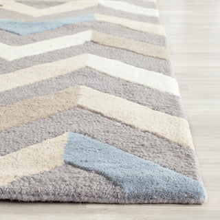 Safavieh Cambridge 580 Grey/Ivory Area Rug Detail