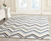 Safavieh Cambridge 581 Ivory/Blue Area Rug Room Scene Feature