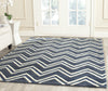 Safavieh Cambridge 581 Navy/Ivory Area Rug Room Scene Feature